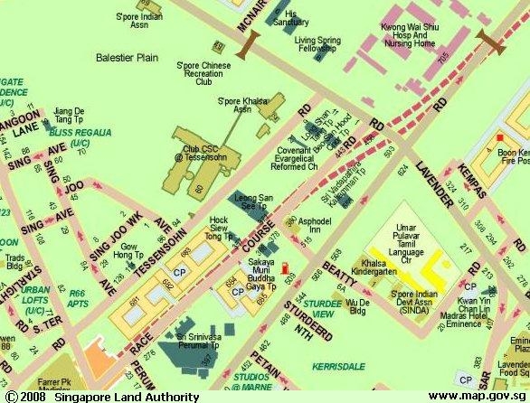 Map of mee toh
